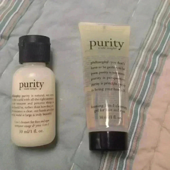 Philosophy bag with purity cleanser 2 30ml bottles - Picture 4 of 4